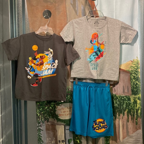 Space Jam A New Legacy two shirts and shorts bundle - Picture 1 of 12